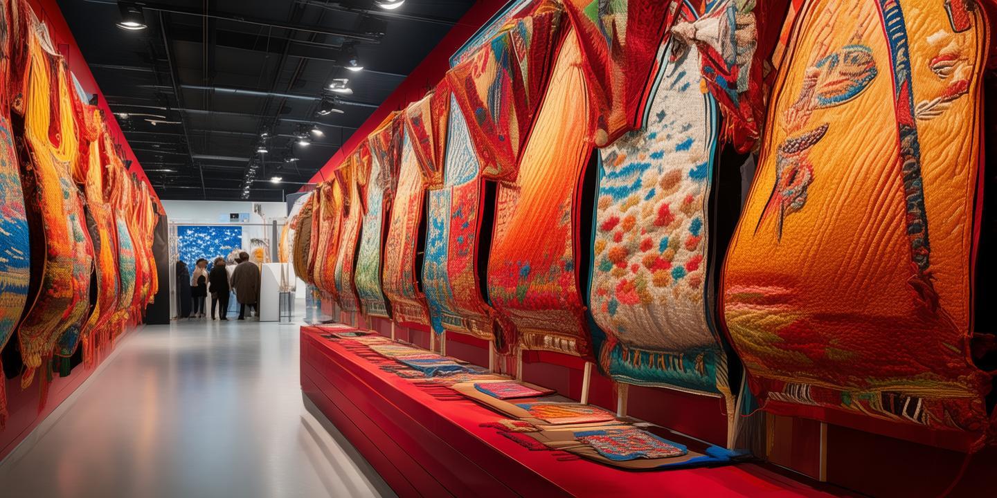黄骅渔家女红技艺展:渤海湾百年船帆刺绣工艺的传承与绽放