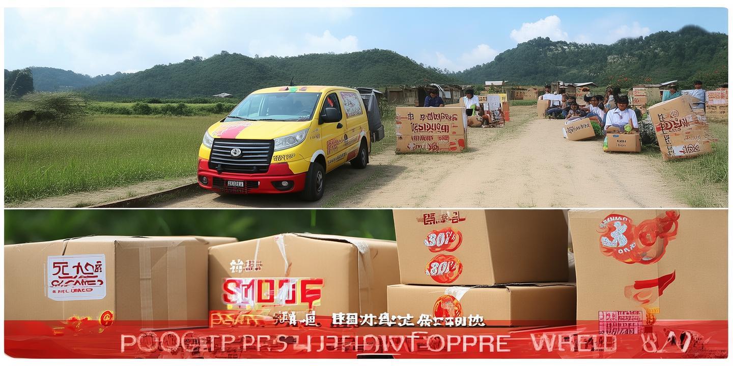 肃宁快递公司助力扶贫,免运费助农,贫困村发货一律三折